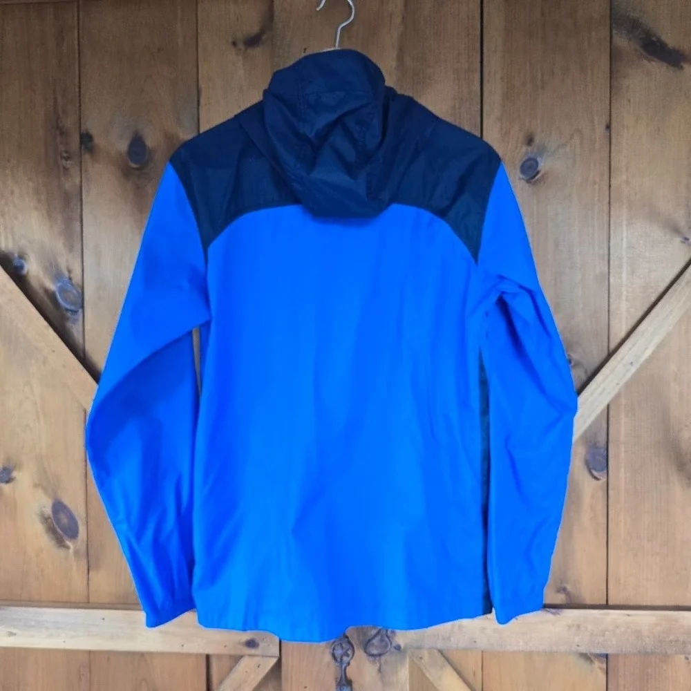 Columbia‎ Windbreaker Jacket Kids XL 18/20 Blue Navy Gorpcore Outdoorsy Raincoat